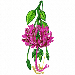 Flowers Embroidery Design 5